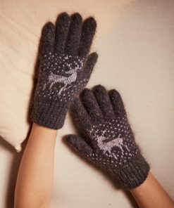 Women's Snow Stag Goat Wool Gloves
