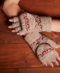 Women's Something Romantic Goat Wool Mitten Gloves