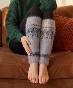 Women's Frosty Fir Goat Wool Leg Warmers