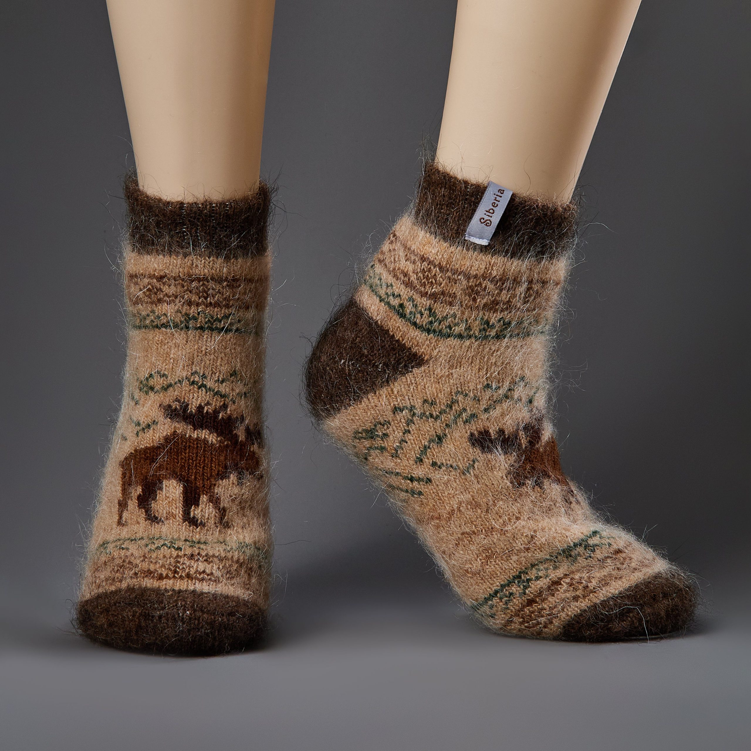 sm-image-08695816eb8b3ed8c08e3ed5 Unisex Moosing Around Goat Wool Low-Cut Socks