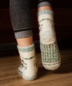 Women's Vine Ripe Thick Goat Wool Crew Socks