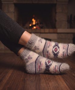 Women's Cozy Romance Goat Wool Low-Cut Socks