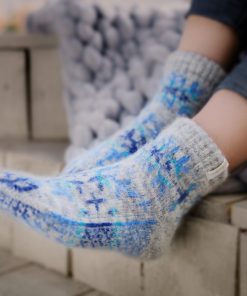 Women's Siberian Snowflake Goat Wool Low-Cut Socks