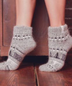 Women's Winter Reflections Goat Wool Low-Cut Socks