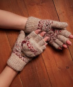 Women's Something Romantic Goat Wool Mitten Gloves