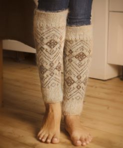 Women's Nordic Nest Goat Wool Leg Warmers