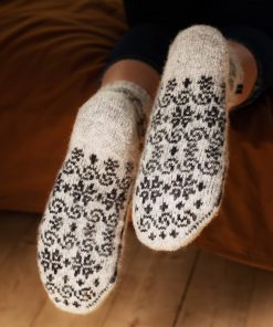 Unisex Whimsical Fantasy Goat Wool Low-Cut Socks