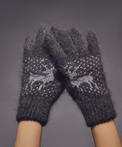 Women's Snow Stag Goat Wool Gloves