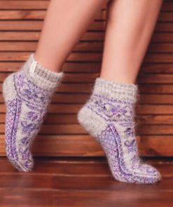 Women's Tulip Time Goat Wool Low-Cut Socks