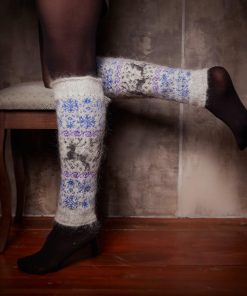 Women's Crystal Dream Goat Wool Leg Warmers