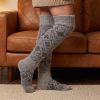 Women's Winter Whispers Goat Wool Over-the-Knee Socks