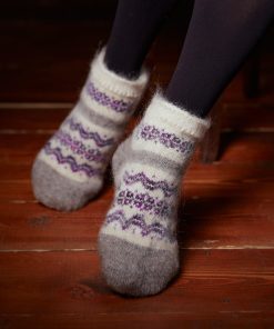 Women's Northern Waves Non-Binding Goat Wool Low-Cut Socks