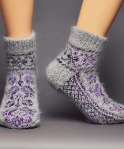 Women's Tulip Time Goat Wool Low-Cut Socks