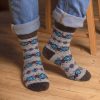 Men's Mesa Mosaic Goat Wool Crew Socks