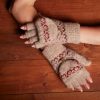 Women's Something Romantic Goat Wool Mitten Gloves