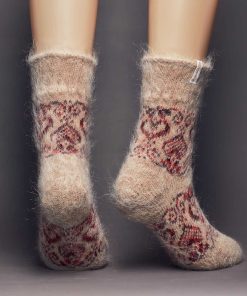 Women's Cozy Love Thick Non-Binding Goat Wool Crew Socks