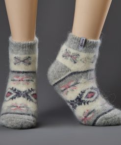 Women's Cozy Romance Goat Wool Low-Cut Socks