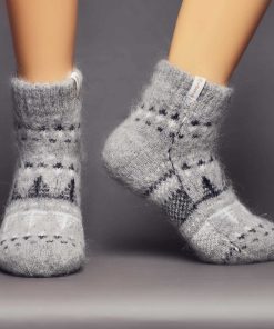 Women's Winter Reflections Goat Wool Low-Cut Socks