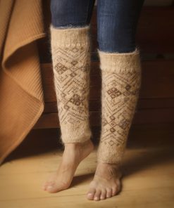 Women's Nordic Nest Goat Wool Leg Warmers