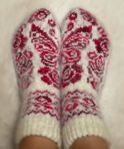 Women's Butterfly Magic Goat Wool Low-Cut Socks
