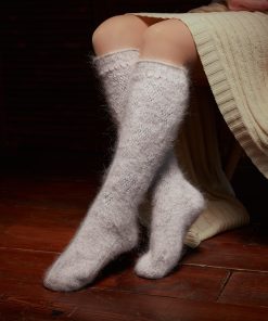 Women's Misty Romance Goat Wool Knee-High Socks